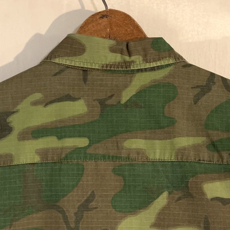 ジャングルファティーグ 3rdノンリップ ERDLリーフ カモ Large