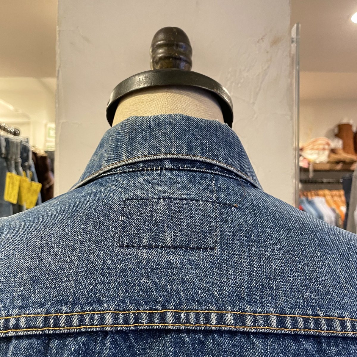 70s Levi's 70505 デニムジャケット ケアタグ スモールe 4th 70s Levi's 70505 デニムジャケット ケアタグ スモールe 4th