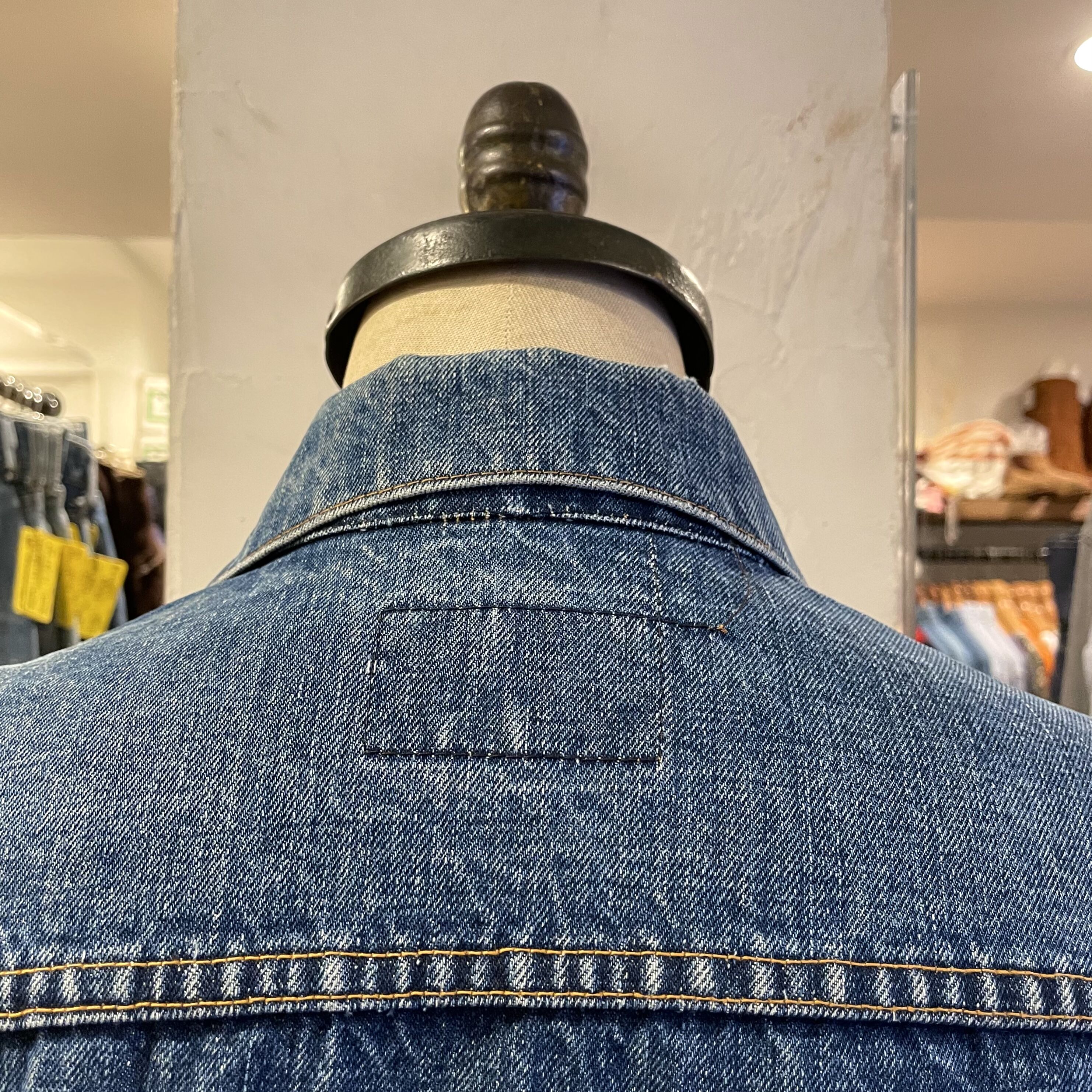 70s Levi's 70505 デニムジャケット ケアタグ スモールe 4th