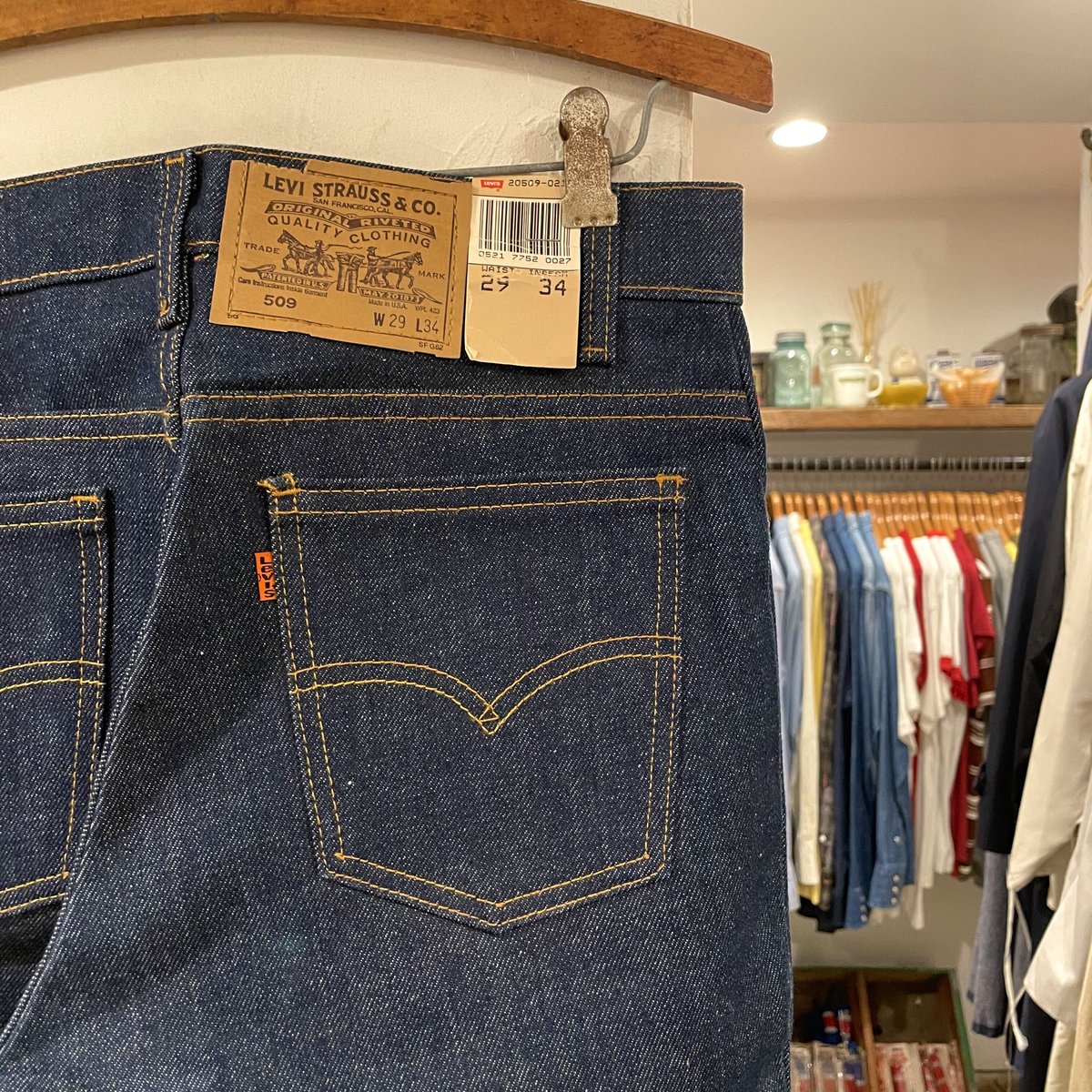 Levi's 509 80年代 リーバイス509 DEAD STOCK オレンジタブ USA製 Levi's 509 80年代 リーバイス509 DEAD STOCK オレンジタブ USA製
