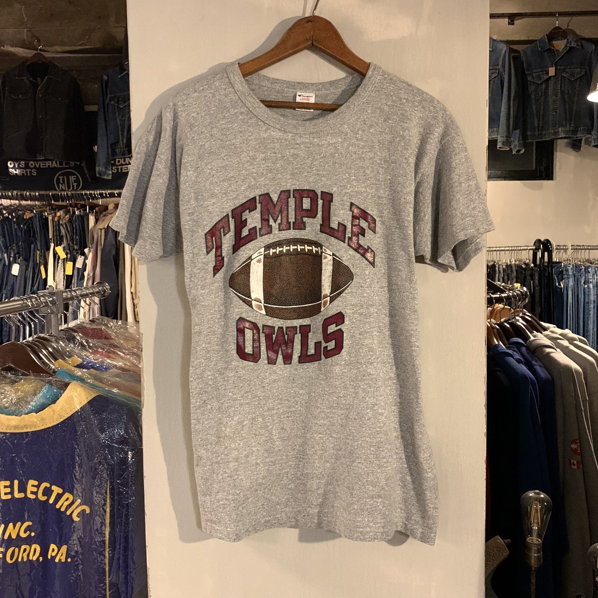 チャンピオン 80s トリコタグ ヴィンテージTシャツ　88/12ボディ　NFL