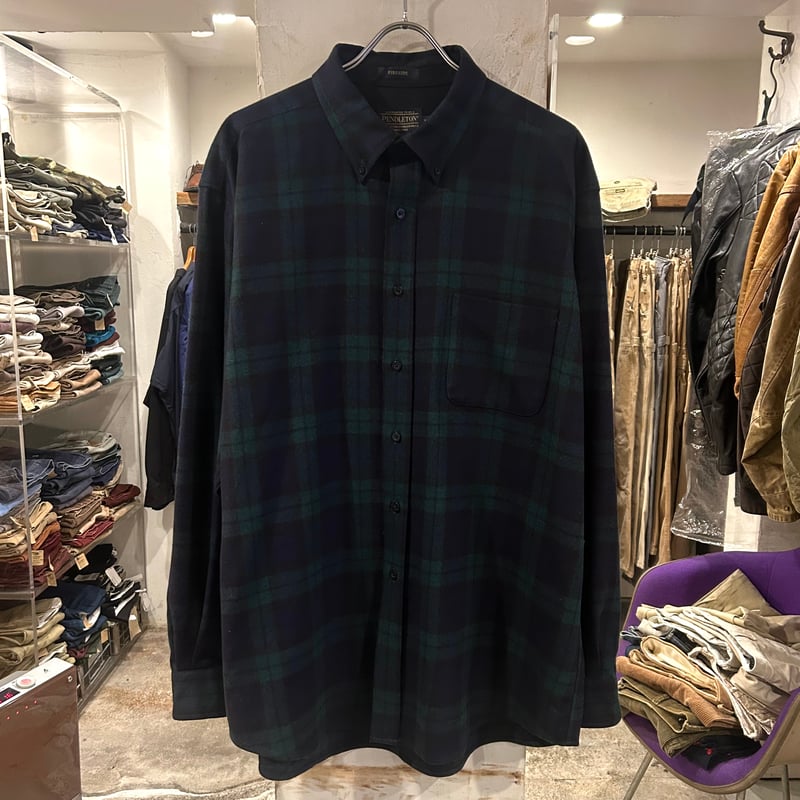PENDLETON ウールチェックシャツ ペンドルトン ブラックウォッチ