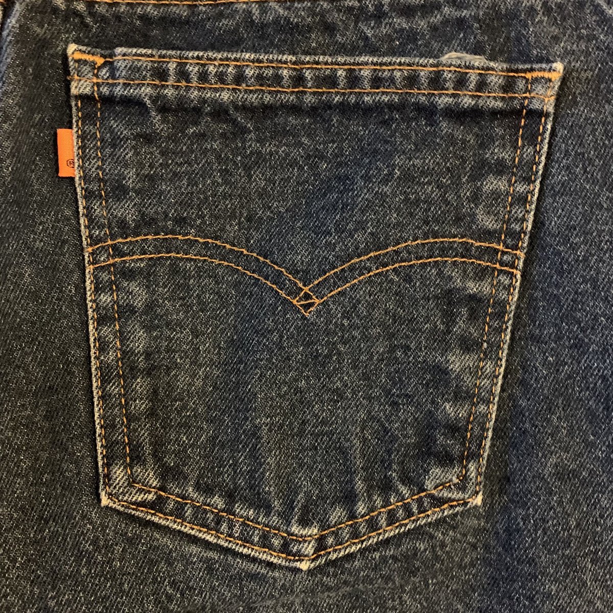 80s levi's 505-0217 リーバイス デニムパンツ オレンジタブ ボタン裏 