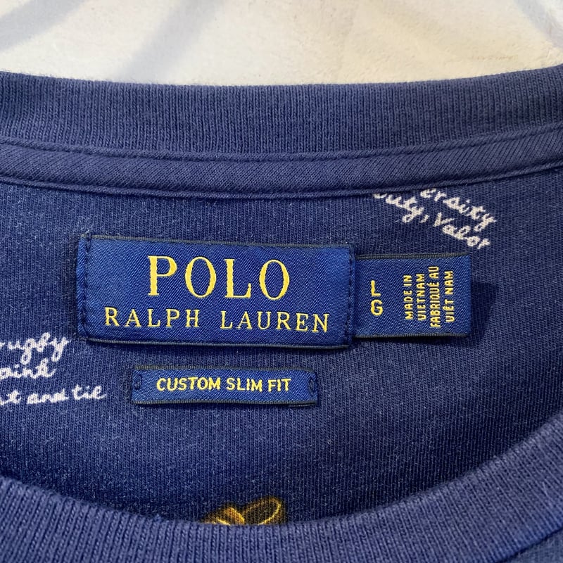 POLO RALPH LAUREN ショートスリーブTシャツ 総柄 ラルフ POLO RALPH LAUREN ショートスリーブTシャツ 総柄 ラルフ