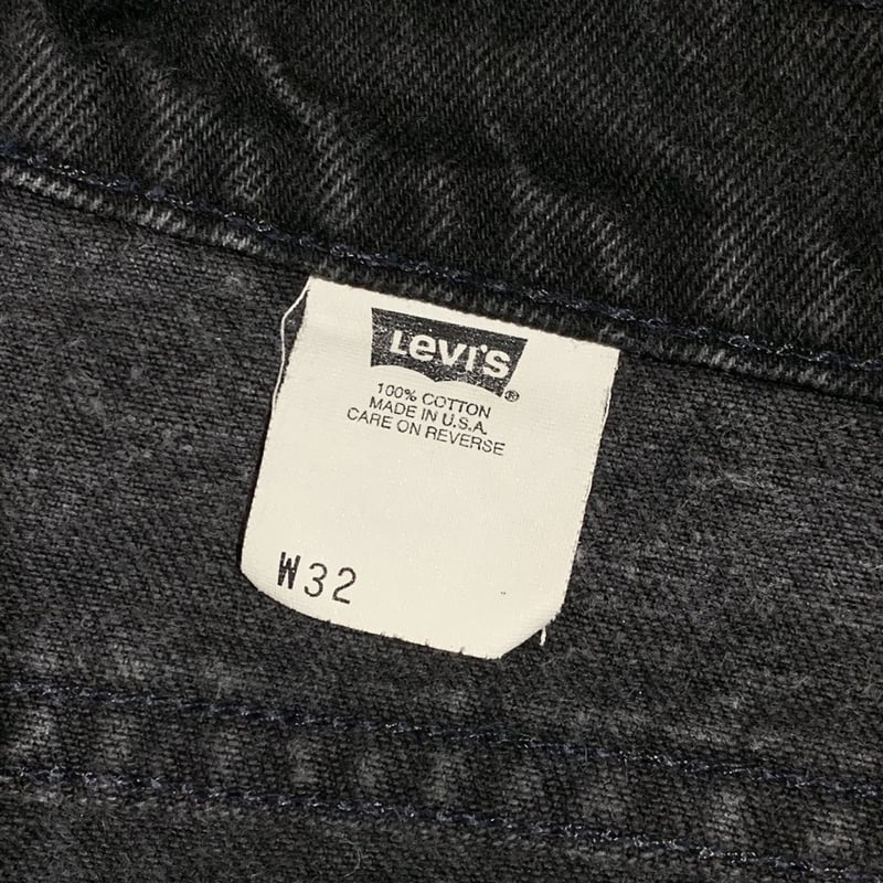 Levis 550 ブラックデニム ハーフパンツ 90s USA製 リーバイス | DUFF