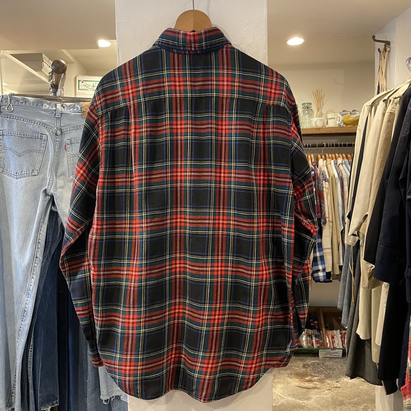 Brooks Brothers 60s- チェック柄 コットンウールシャツ ブルックス 