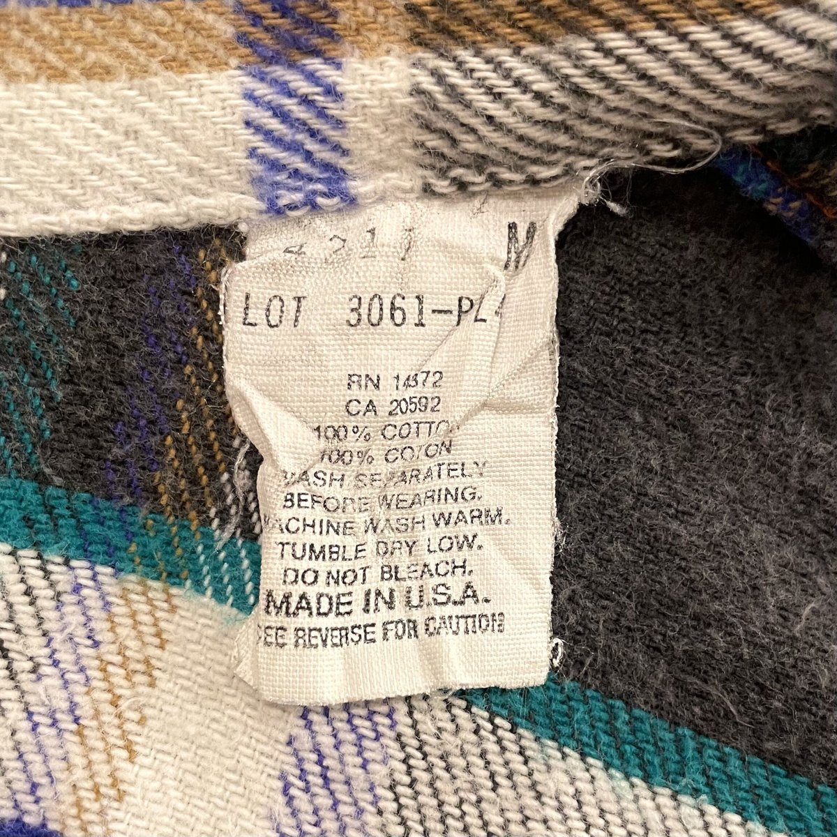 80s FIVE BROTHER ネルシャツ ファイブブラザー USA製 80年代 (S155