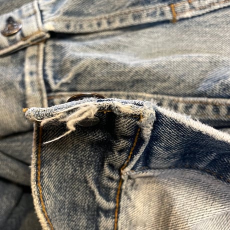 70s　Levi’s 70505　デニムジャケット　USA製　Size 40相当　2ポケ　インディゴ　リーバイス　雰囲気系　(S5755)