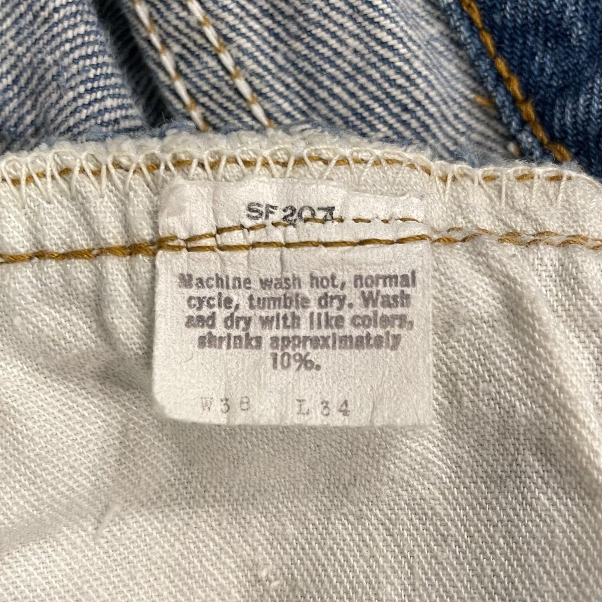Levi's 501 80年代 リーバイス50 内股シングル 脇割 裾裏 Levi's 501 80年代 リーバイス50 内股シングル 脇割 裾裏