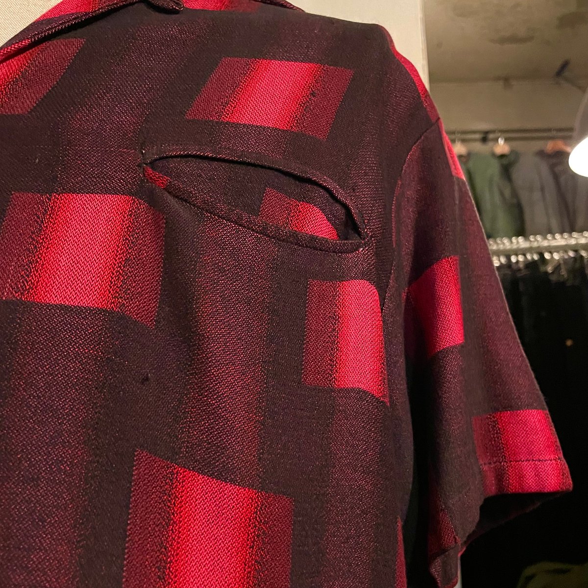 60s SIRGUY Vintage Rayon S/S Shirt レーヨンシャツ Size