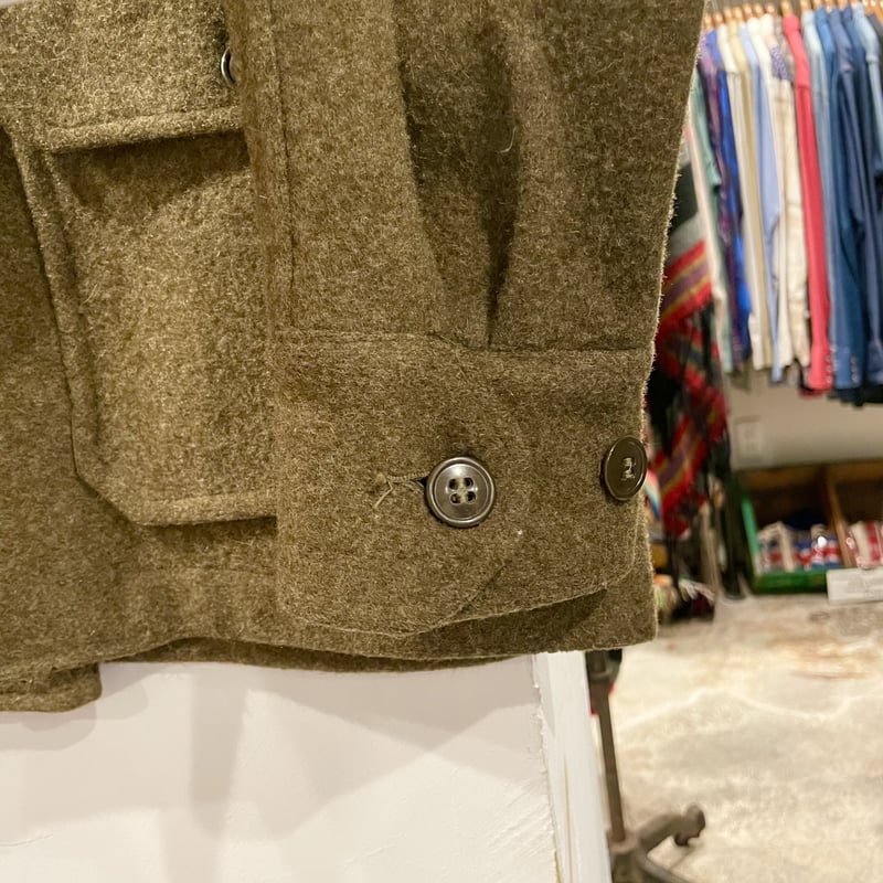 US ARMY AIR FORCE TYPE A-1 40s フライングシャツ ウールジャケッ