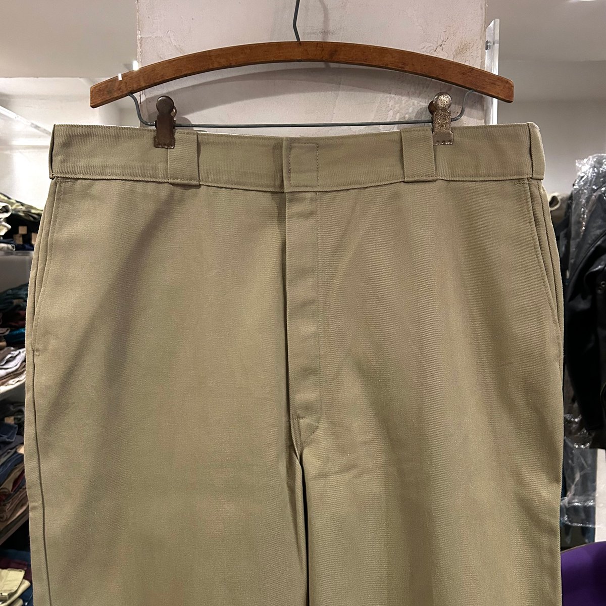 90s Dickies 874 ワークパンツ ディッキーズ ベージュ 38×30 USA製 (