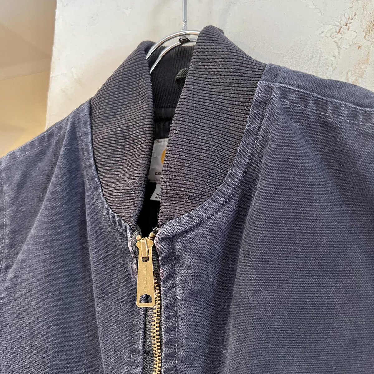 Carhartt ダック地ベスト キルティングライナー ネイビー Carhartt ダック地ベスト キルティングライナー ネイビー