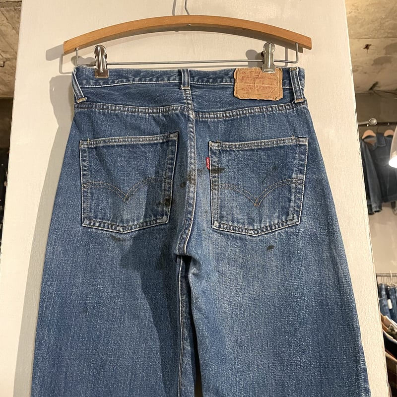 70s Levi's 501 66前期 28×29 リーバイス バックポケット シングル 