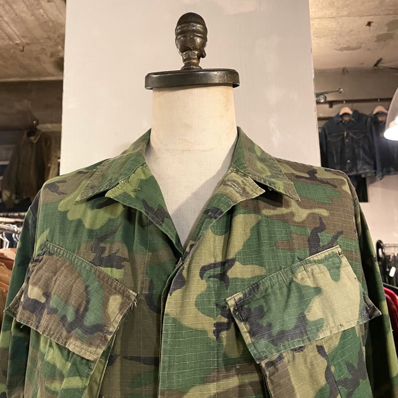 60s US ARMY Jungle Fatigue Jacket ミックスリーフ ファティー 60s US ARMY Jungle Fatigue Jacket ミックスリーフ ファティー