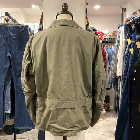 40s　US NAVY　N-4 DECK JACKET　デッキジャケット　U.S.N　コの字留め　CONMAR ZIP　40年代　(S1682)
