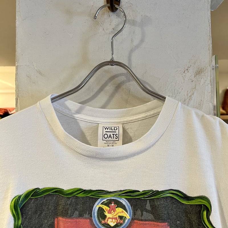 Budweiser WILD OATS USA製 Tシャツ Vintage 1994 Budweiser Tシャツ WILD OATS企業系