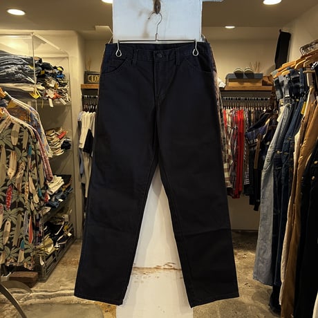 Dickies　ペインターパンツ　ディッキーズ　ワークパンツ　ブラック　32×33　(S3744)