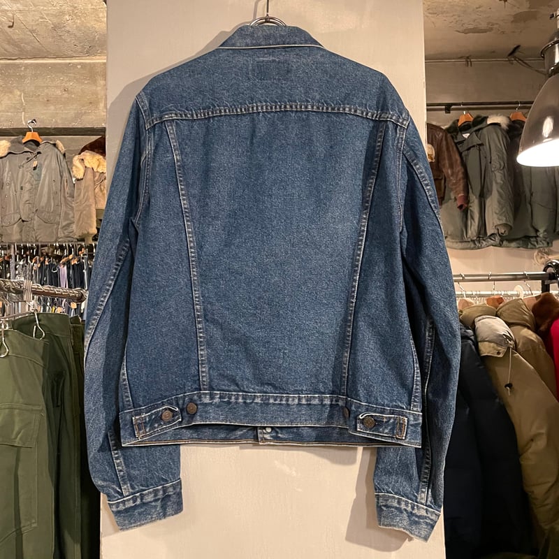 80s Levi's 71506 0216 デニムジャケット USA製 Size 44L 4ポ 80s Levi's 71506 0216 デニムジャケット USA製 Size 44L 4ポ