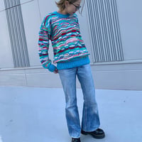 COOGI　3Dニット　MERCERISEO COTTON　ニットセーター　クージー　(S1893)