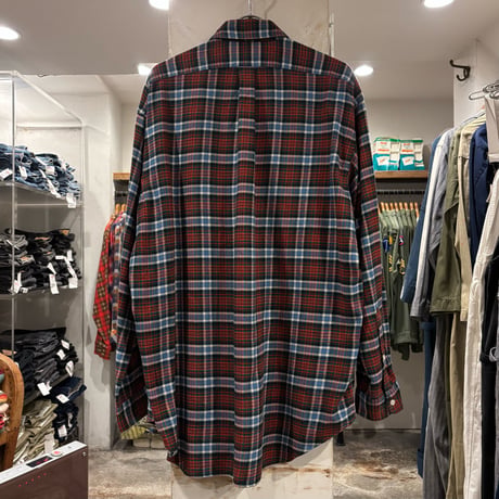 90s　Ralph Lauren　L/S ネルシャツ　BLAKE　Size L　ラルフローレン　(S5063)
