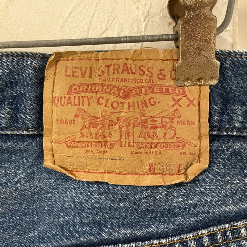 Levi's 501 80年代 リーバイス50 内股シングル 脇割 裾裏チェーン