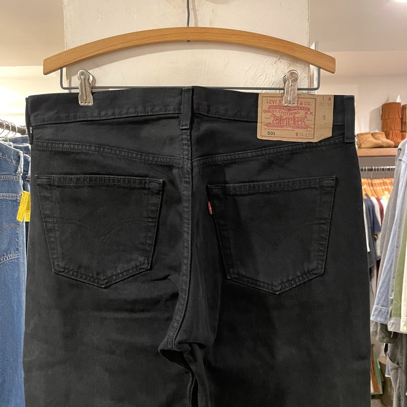 LEVI’S 501 ブラックデニム ユーロリーバイス