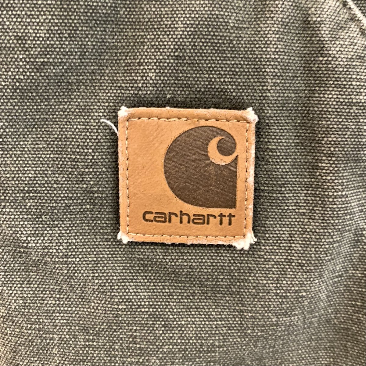 Carhartt ダック地 ベスト USA製 モスグリーン カーハート (S2434) | DUFF