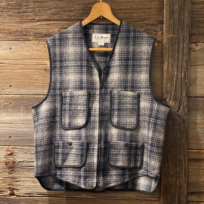 L.L.Bean パイピングウールベスト 90s エルエルビーン | DUFF