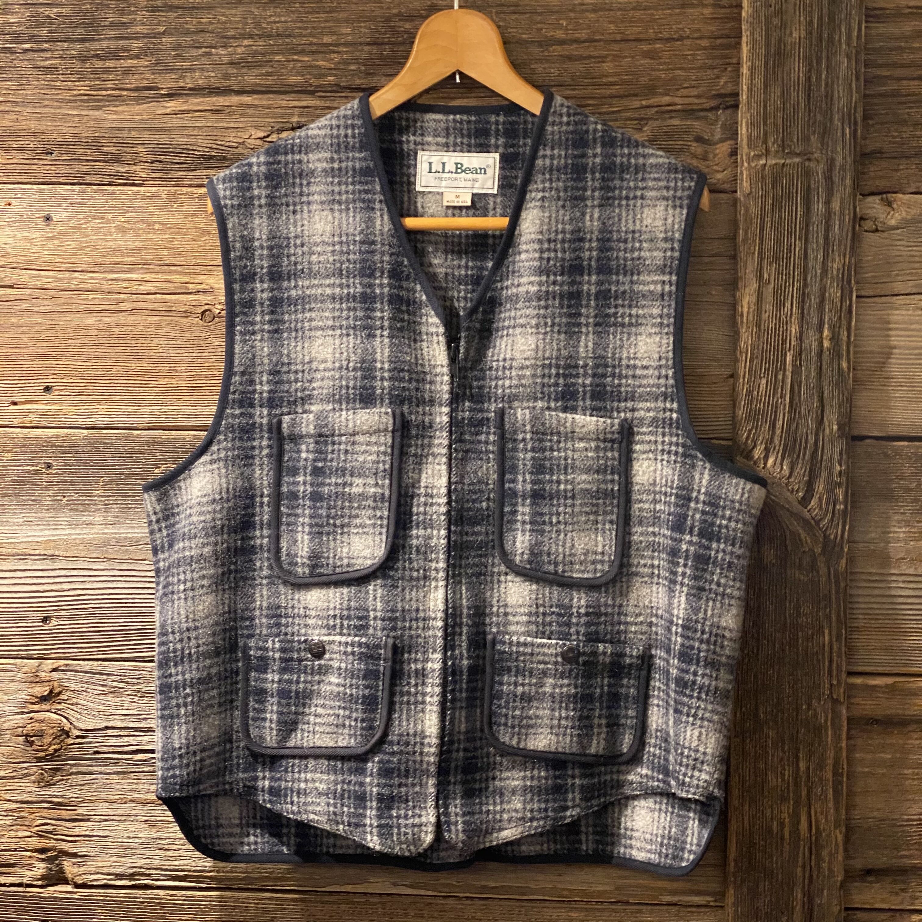 70s~80s llbean ウール ベスト original