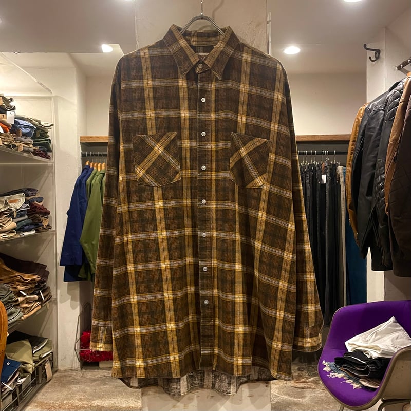 OZARK TRAIL Size XL TALL L/S プリントネルシャツ オザークトレイル