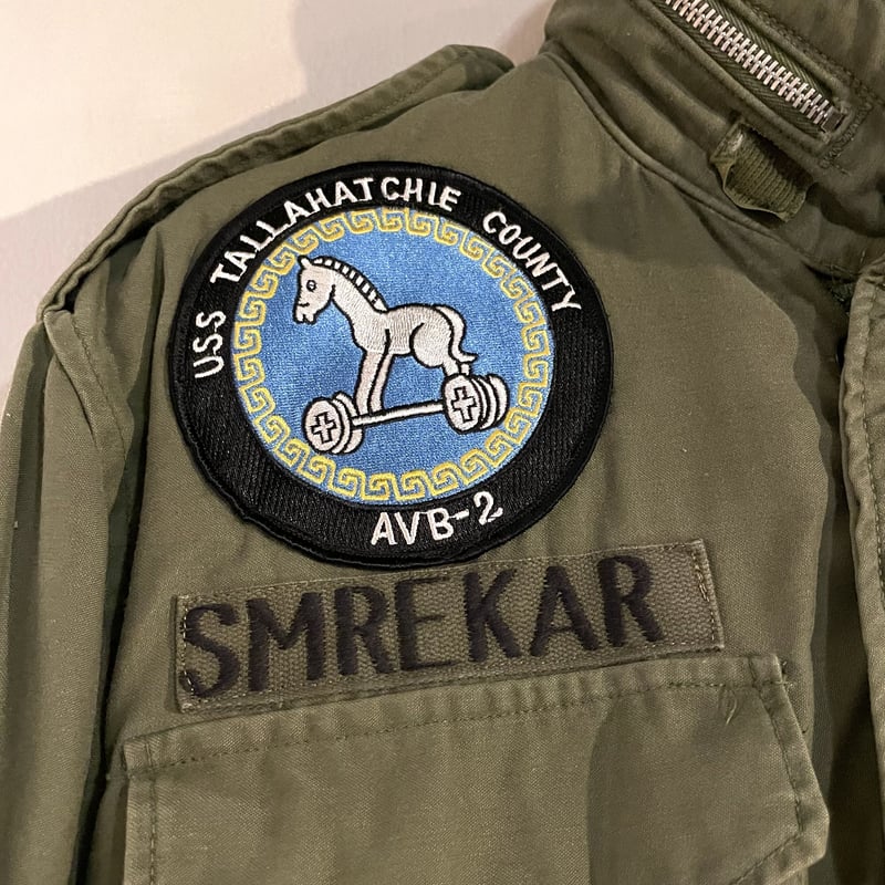 U.S. NAVY M-65 フィールドジャケット　2nd M-R U.S. NAVY M-65 フィールドジャケット 2nd M-R US ARMY(米陸軍