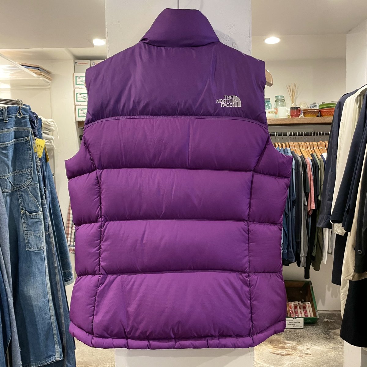 THE NORTH FACE ヌプシ ダウンベスト 90s パープル ノース THE NORTH FACE ヌプシ ダウンベスト 90s パープル ノース