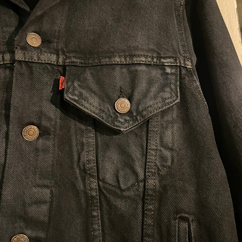 80s Levi's 70506 後染めブラック デニムジャケット USA製 Size 80s Levi's 70506 後染めブラック デニムジャケット USA製 Size
