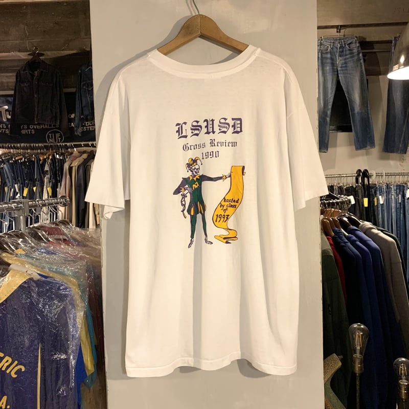 90s Hanes ショートスリーブ ポケT スカル USA製 白T (S2406) | DUFF