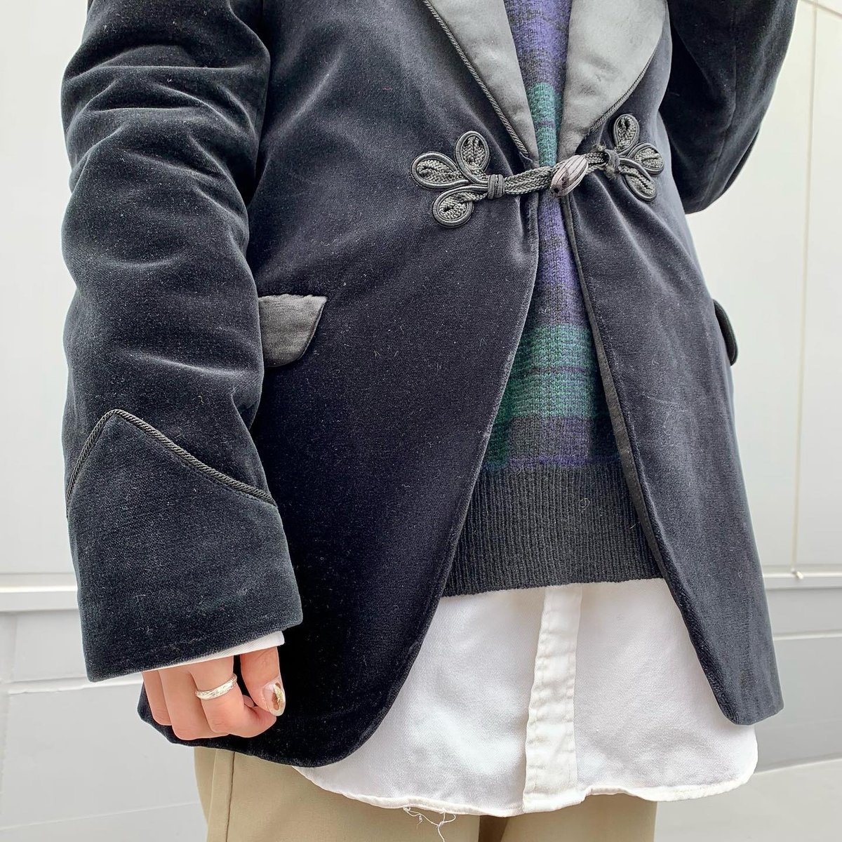 90s~ POLO by Ralph Lauren スモーキングジャケット ベロア 90s~ POLO by Ralph Lauren スモーキングジャケット ベロア