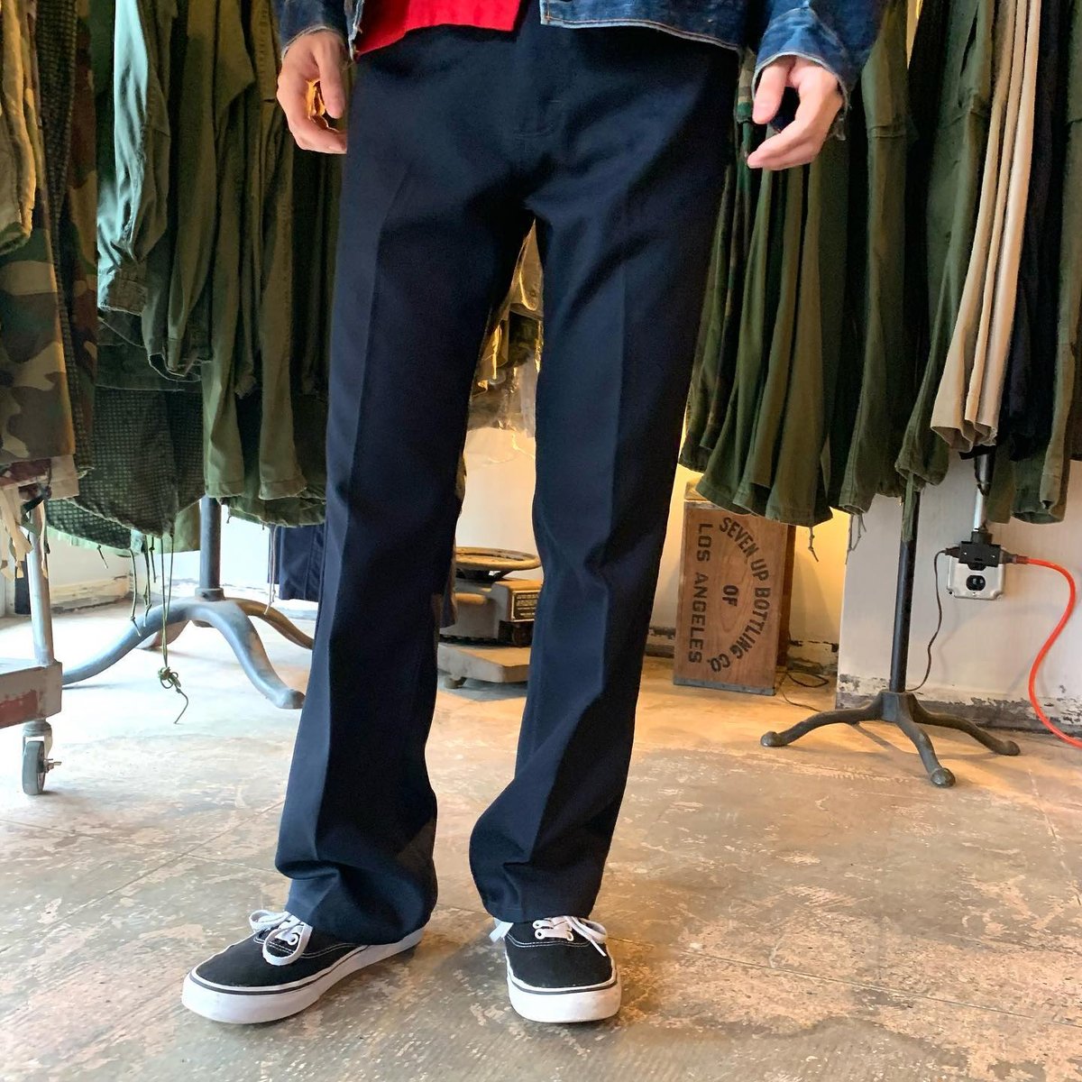 Wrangler ラングラー 82NV ランチャーパンツ ブーツカットシルエット フレアパンツ(S2524)