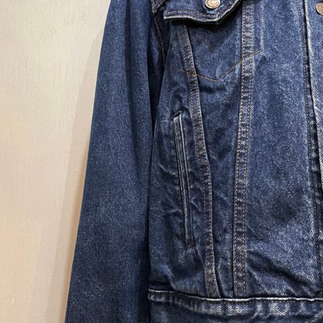 80s　Levi's 70411-0816　デニムジャケット　USA製　Size 44　ネルライニング　リーバイス　1986年　(S5751)