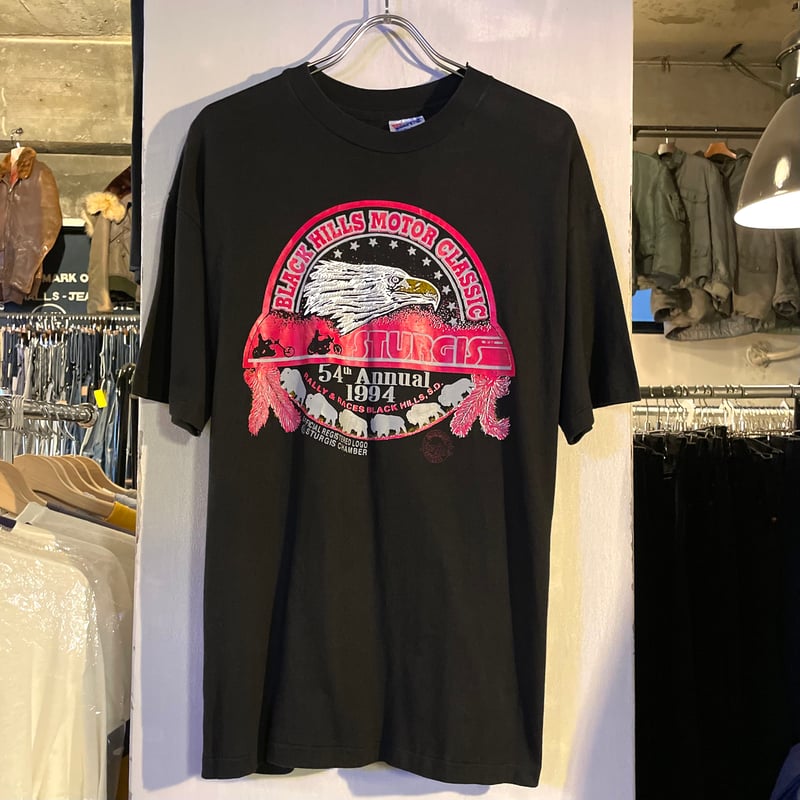 Harley Davidson Tシャツ 1990年 ブラックヒルズクラシック HARLEY-DAVIDSON (ハーレーダビッドソン) 90s ツインカム