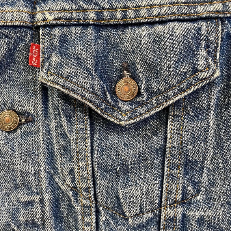 80年代 リーバイス Levi's 70506-0214 デニムジャケット Gジャン USA製 メンズS ヴィンテージ /eaa356557