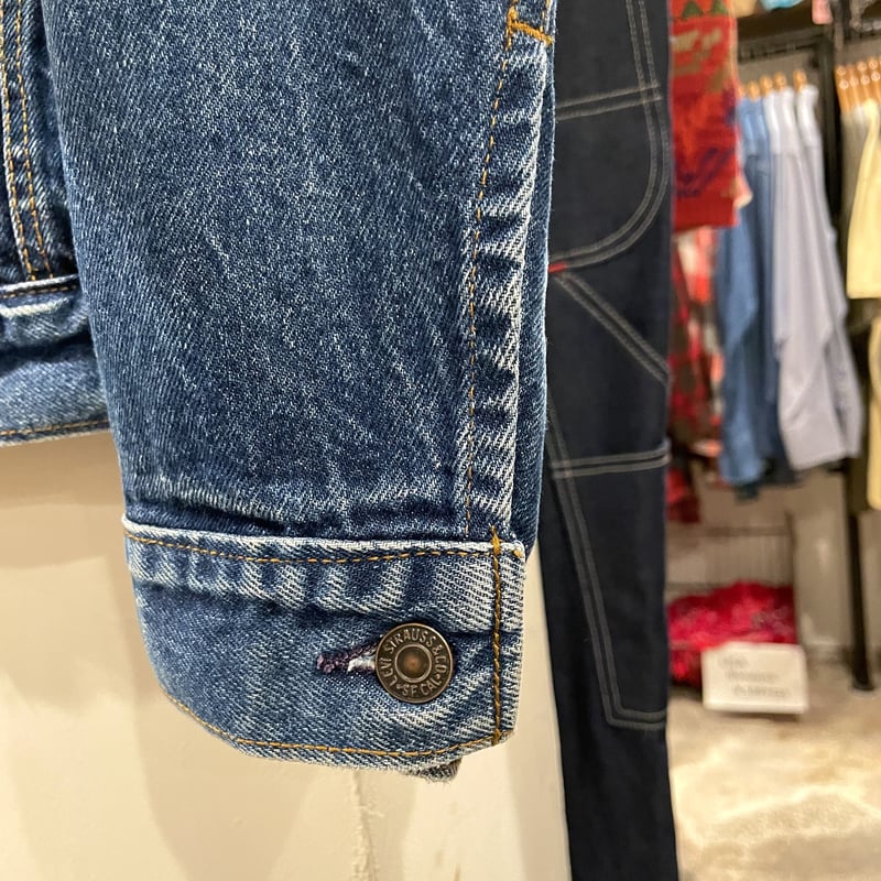 80s Levi's 70506-0216 リーバイス デニムジャケット ボタン裏