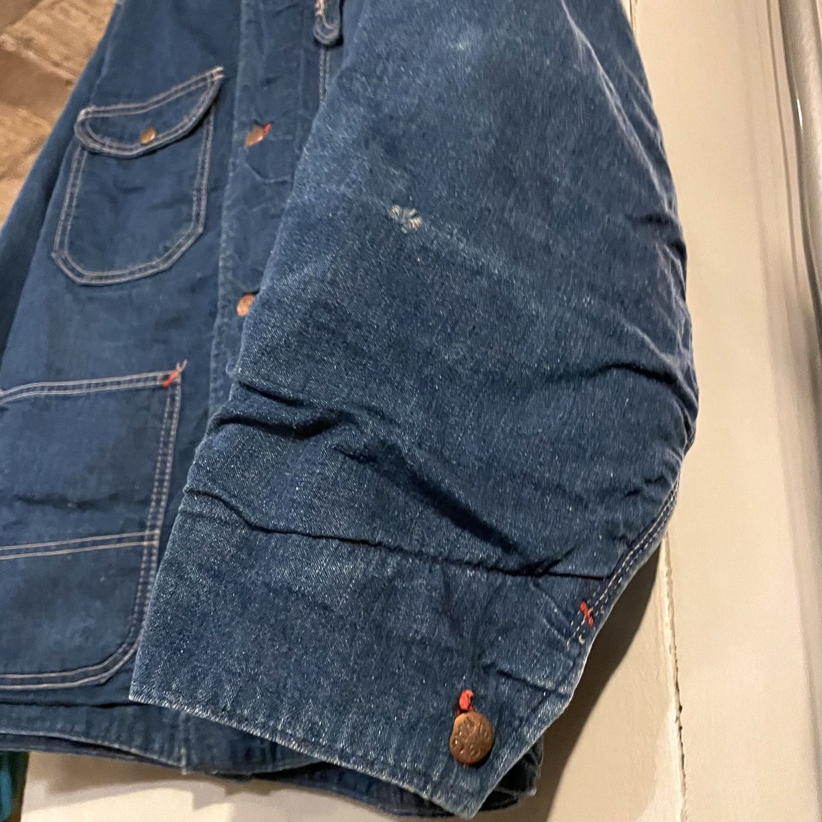 【*。様 60s BIG MAC デニムカバーオール　ヴィンテージ 60s BIG MAC Vintage デニムカバーオール ブランケットライナー付き