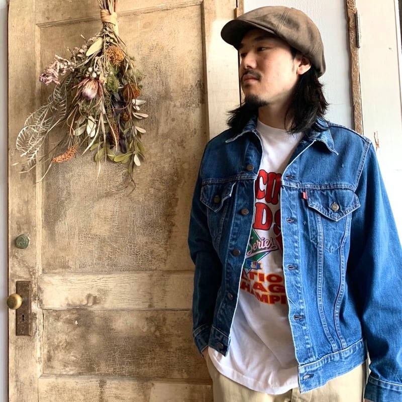 70s Levi's 70505 0217 ケアタグ スモールe ヴィンテージvintage - G