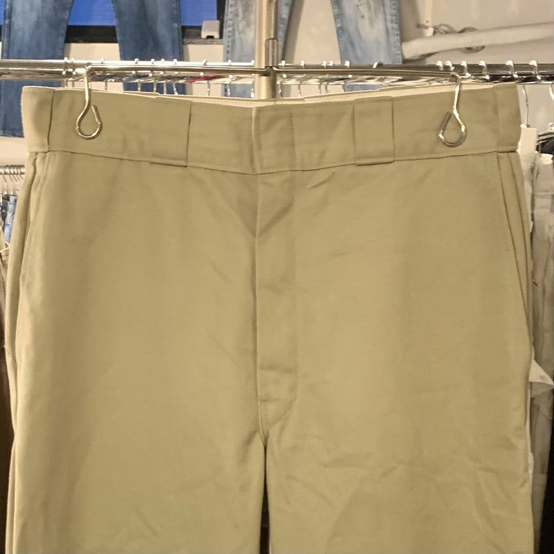90s Dickies ワークパンツ ディッキーズ TALONジップ USA製 31×32