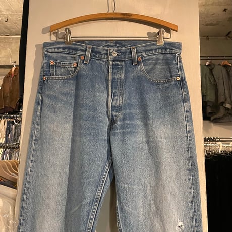 90s　Levi’s 501　リーバイス　デニムパンツ　33×33　USA製　ボタン裏532　1995年　(S4221)