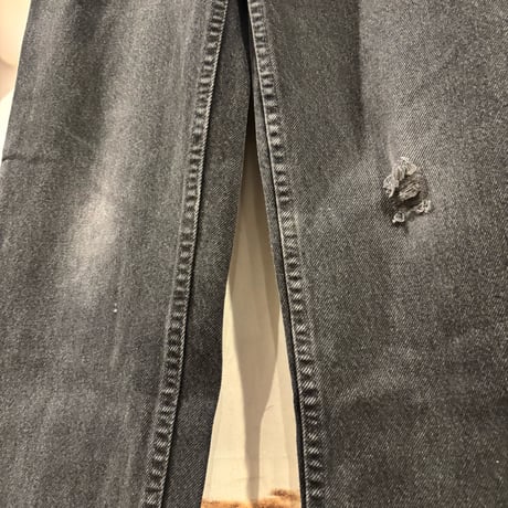 Levi's 550　リーバイス　ブラックデニムパンツ　34×32　USA製　(S4852)