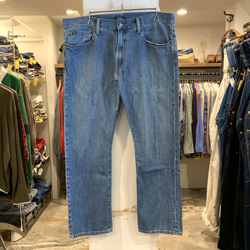 Polo RALPH LAUREN デニムパンツ ジップタイプ 裾チェーン Polo RALPH LAUREN デニムパンツ ジップタイプ 裾チェーン