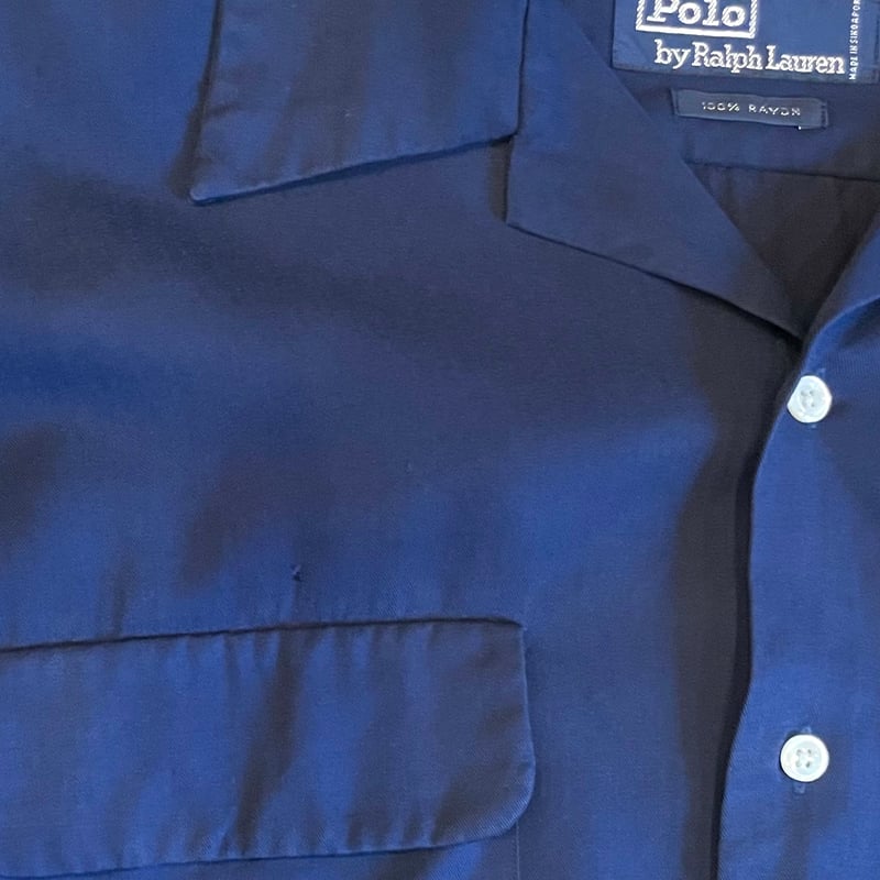 Polo by Ralph Lauren L/Sレーヨンシャツ ラルフローレン Size L