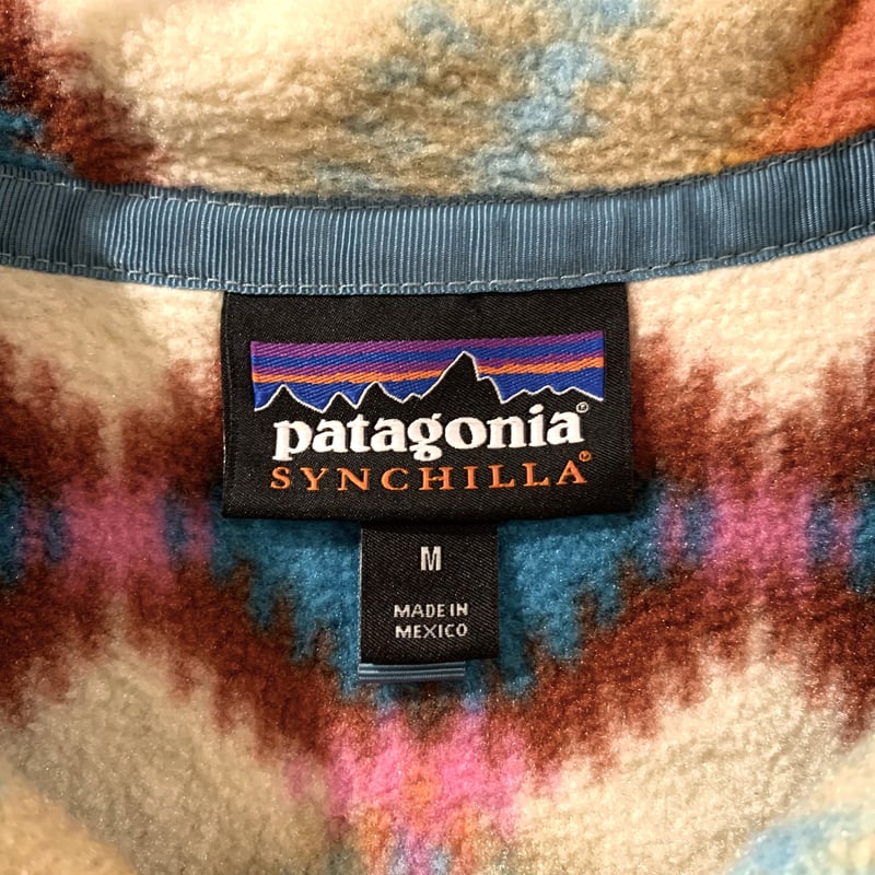patagonia シンチラスナップT ネイティブ柄 パタゴニア 総柄 patagonia シンチラスナップT ネイティブ柄 パタゴニア 総柄