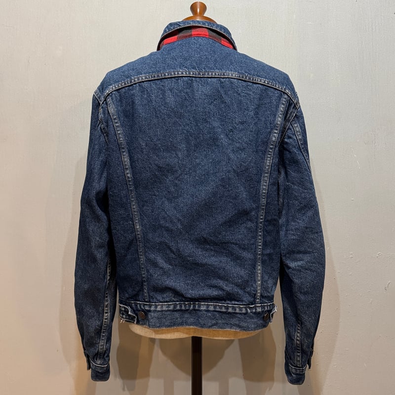 80s Levi's 71411-0816 デニムジャケット ネルライナー USA製 42 L